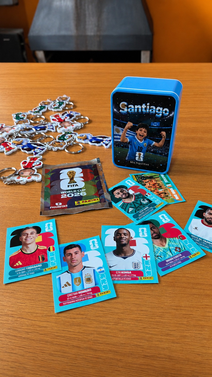 Caja para figuritas