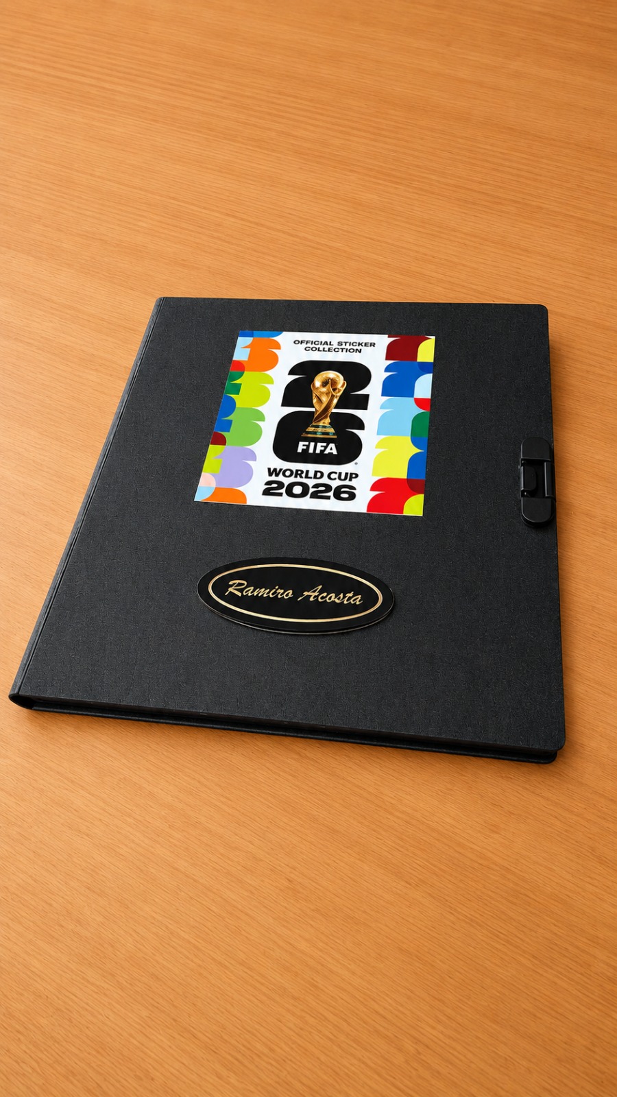 Estuche para álbum de figuritas